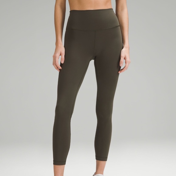 lululemon athletica Pants - Wunder Train Contour Fit High-Rise
Tight 25" color Army Green